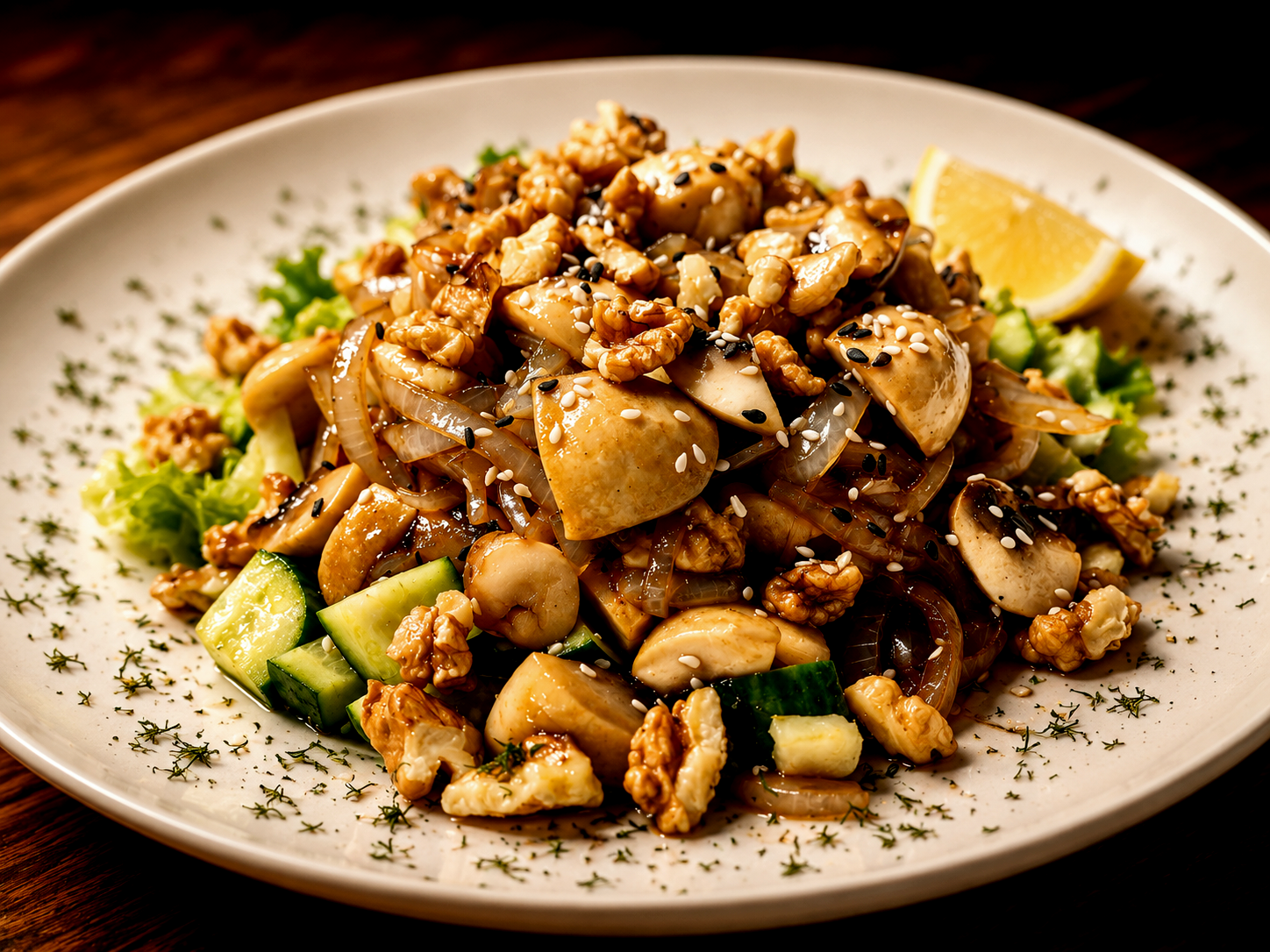 Mushroom Salad    