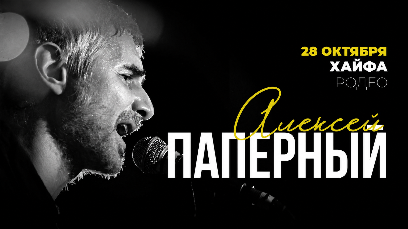 Алексей Паперный - акустический концерт