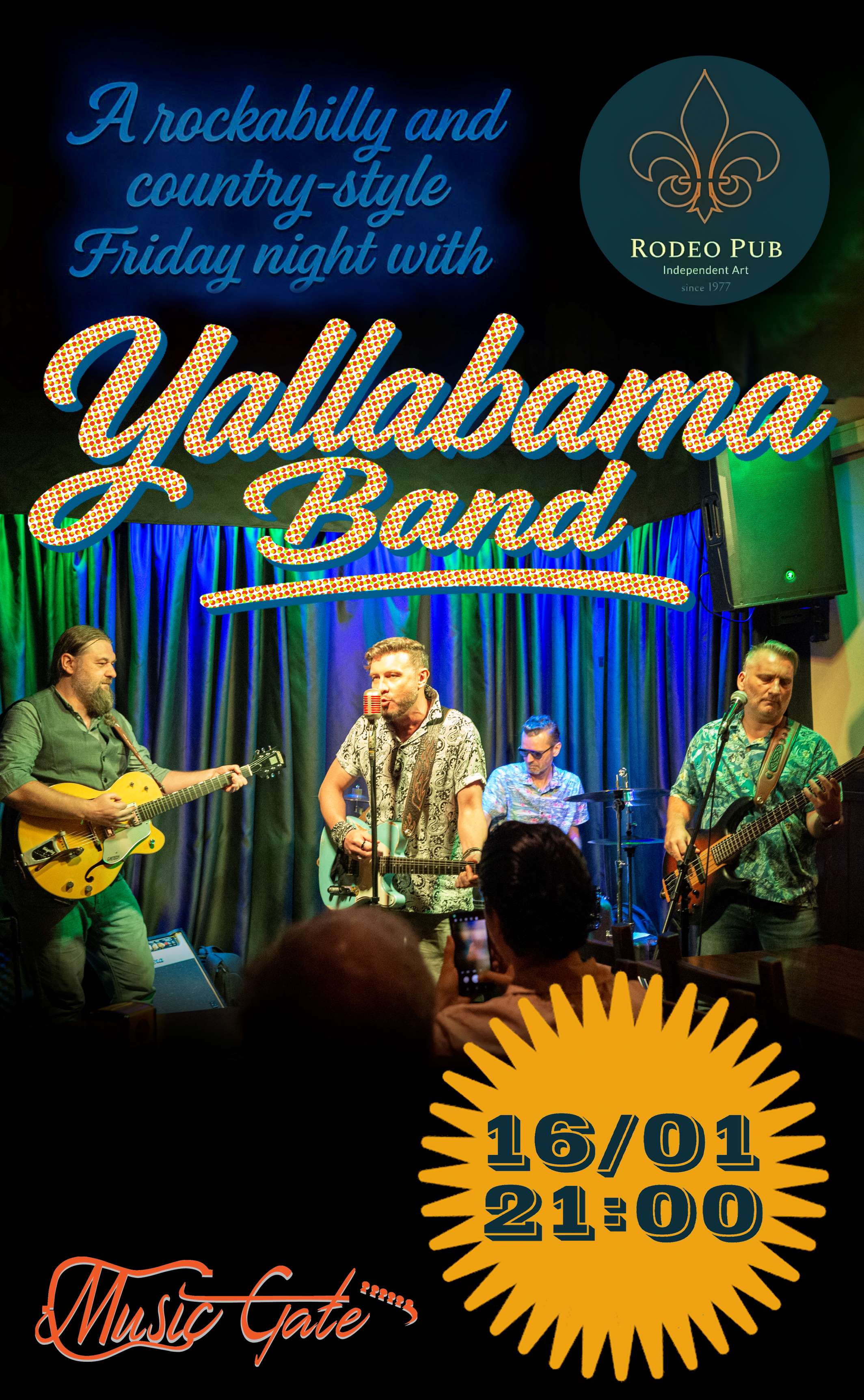 Yallabama Band at Rodeo - Rockabilly and Western Rock'n'Roll