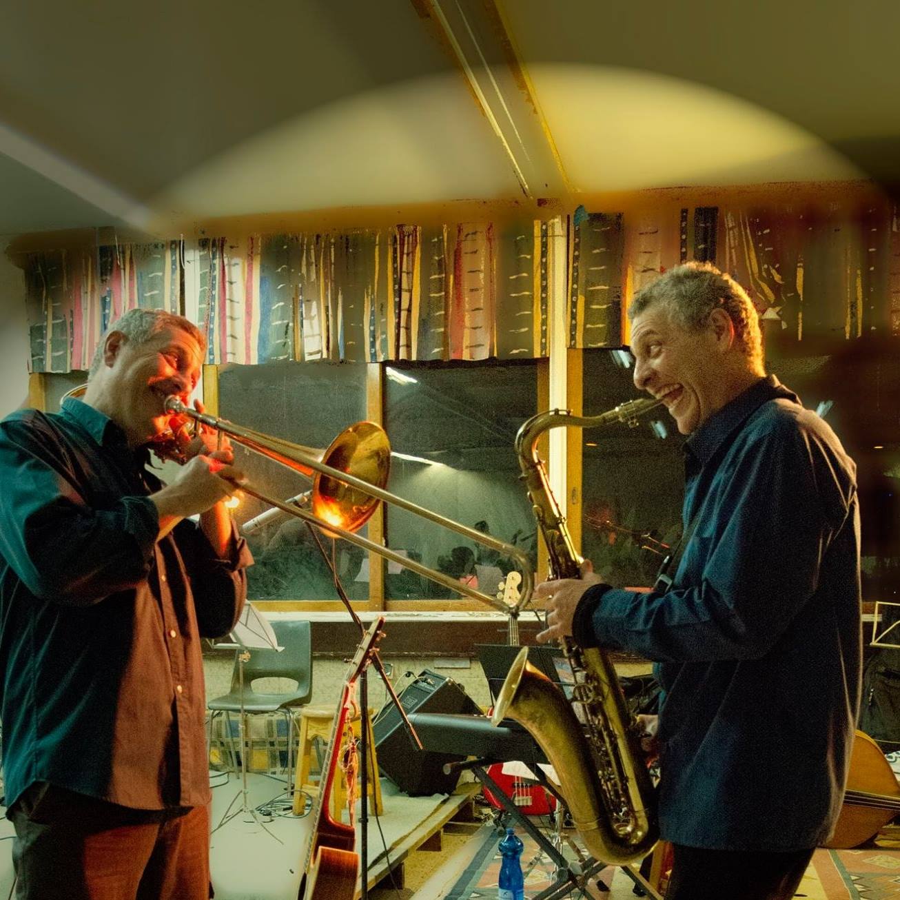 Rami & Shlomy Alster - Colorful Blue quintet at Rodeo