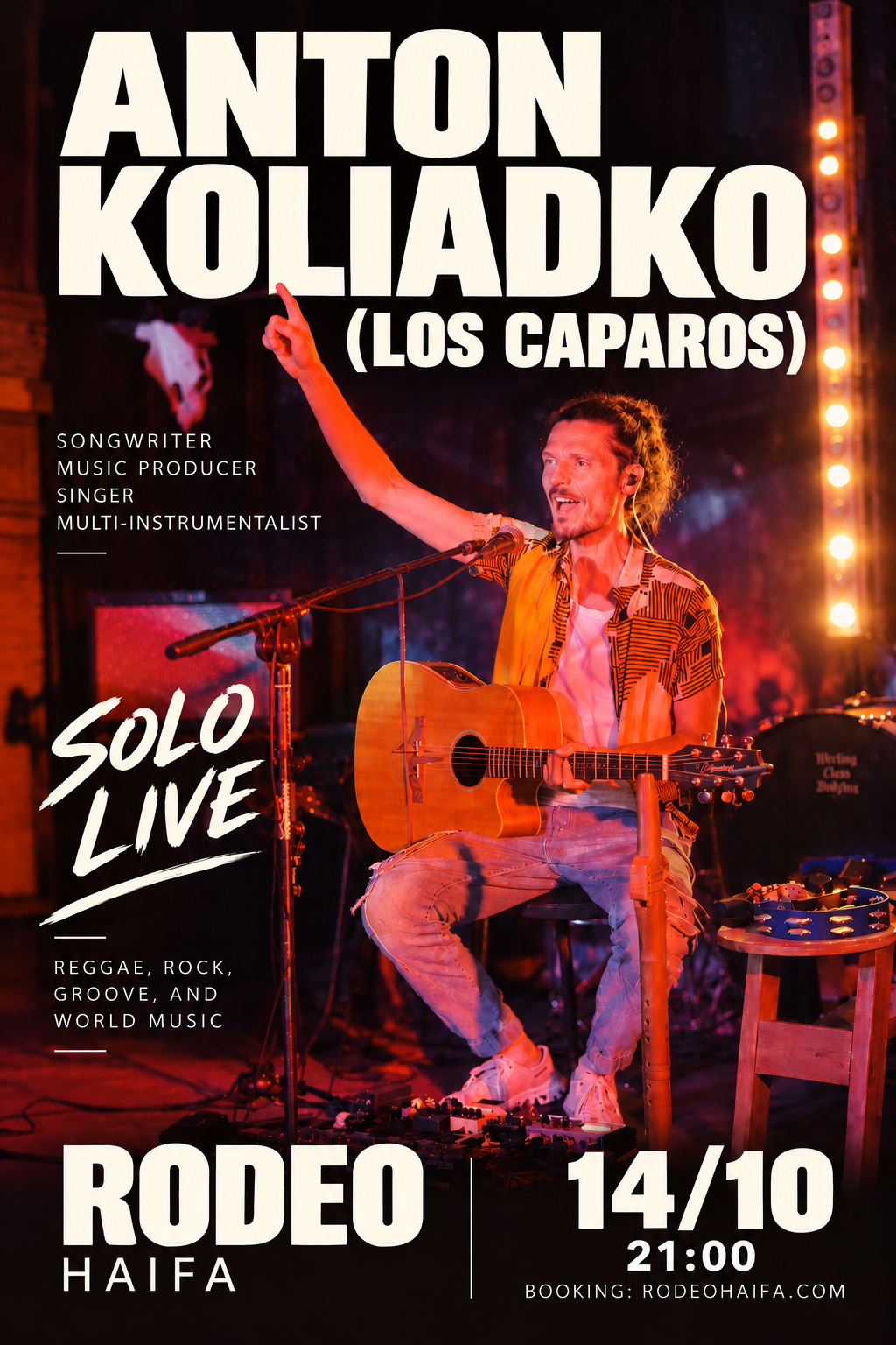 Anton Koliadko (Los Caparos) - Solo Live
