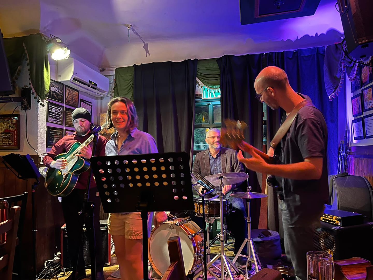 Anonymous Jazz Trio & Goldi Fatal at| Rodeo Haifa
