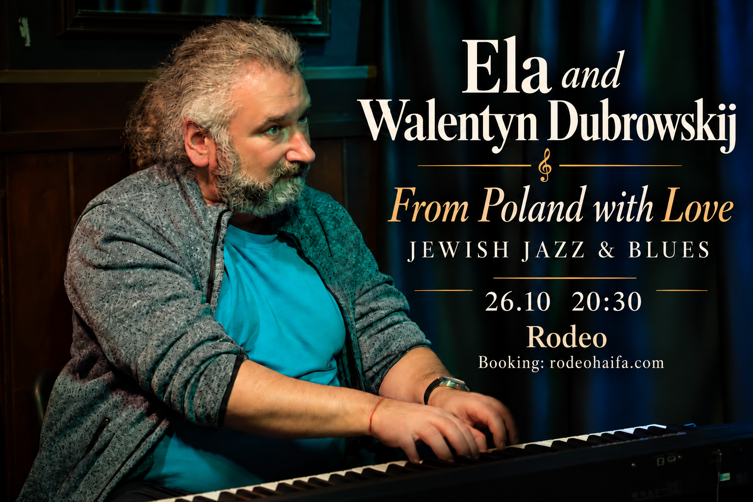 Ela & Walentyn Dubrowskij — From Poland with Love, Jewish Jazz & Blues 
