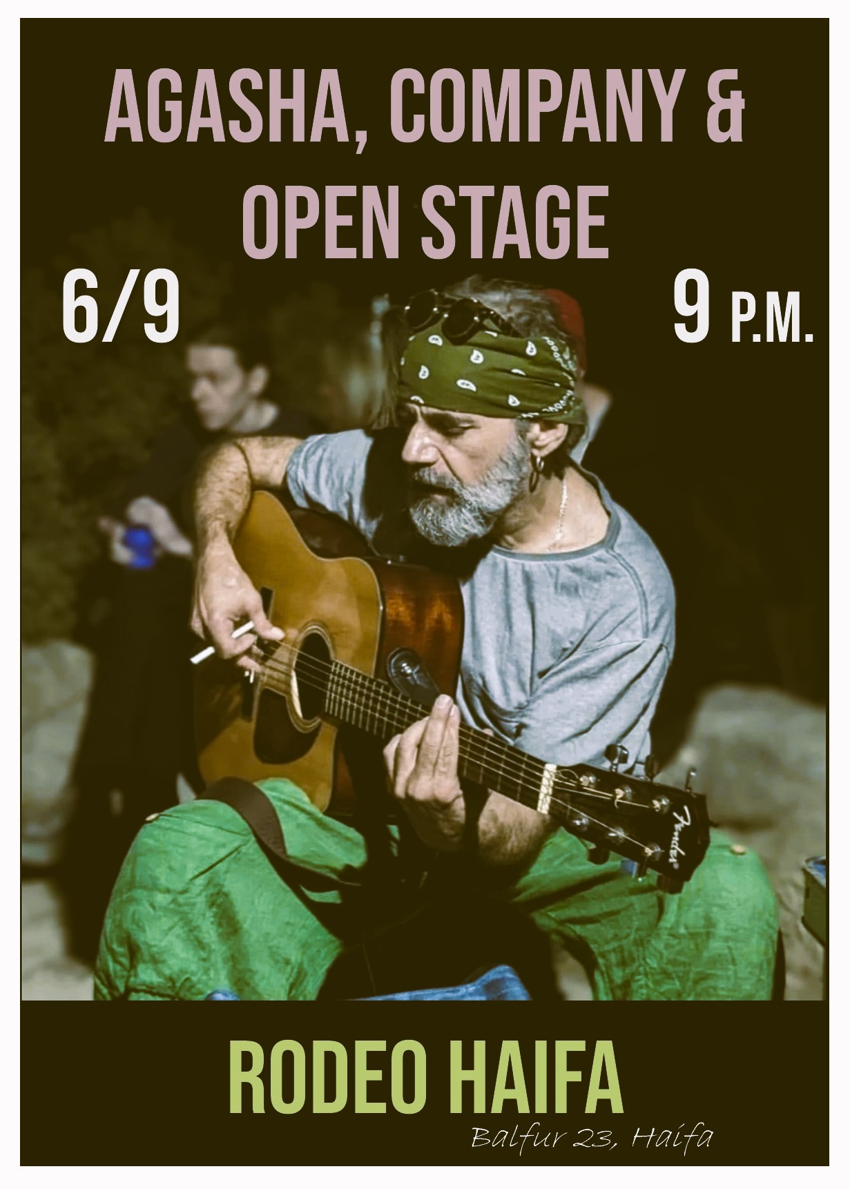 Agasha, Company & Open stage at Rodeo