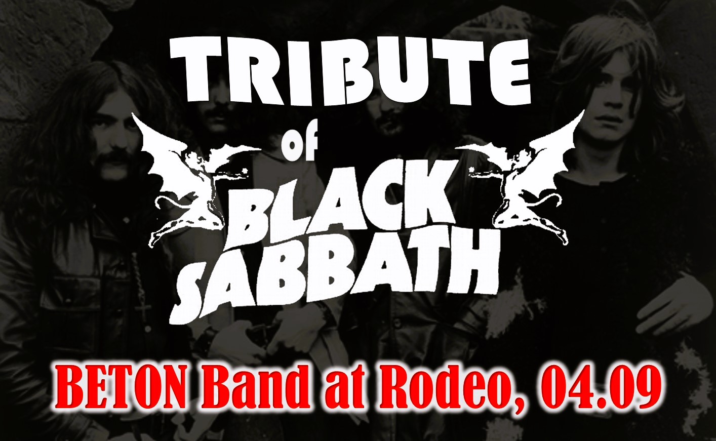 Tribute of BLACK SABBATH with BETON Band at Rodeo