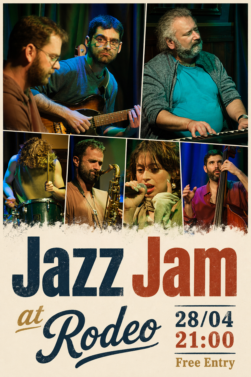 Jazz Jam at Rodeo! 28/04