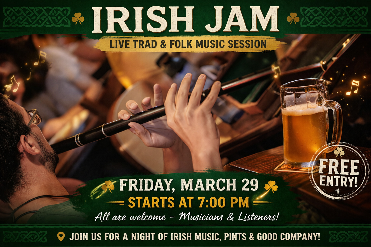 Irish Jam session at Rodeo