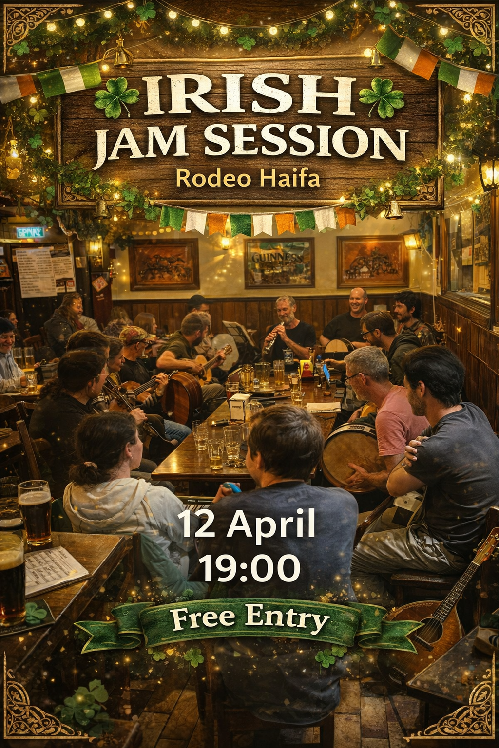 Irish Jam session at Rodeo