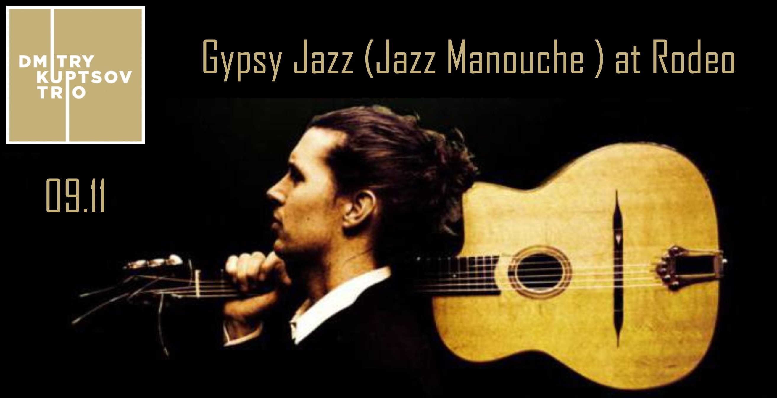 Dmitry Kuptsov Trio - Gypsy (Manouche) Jazz at Rodeo