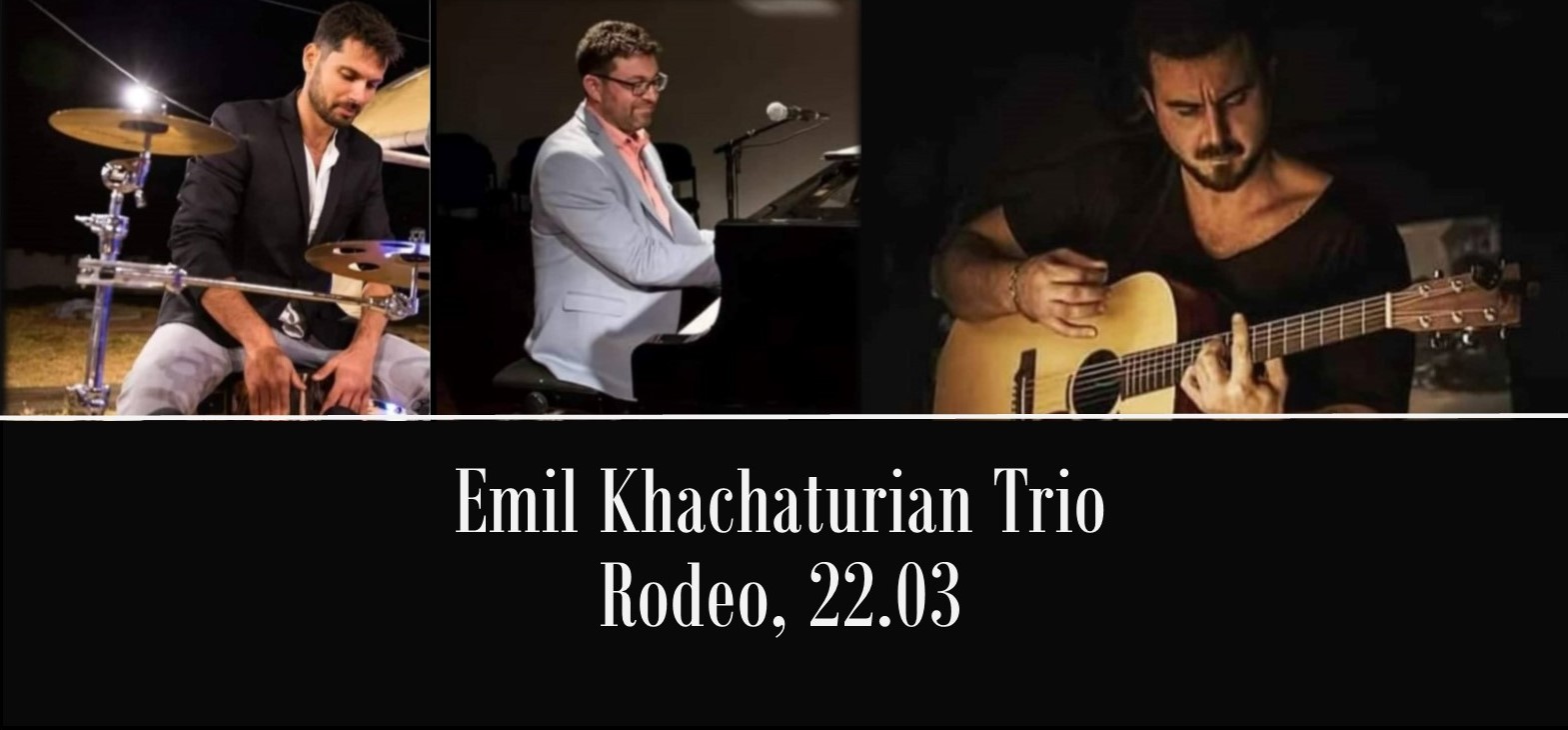 Emil Khachaturian Trio at Rodeo
