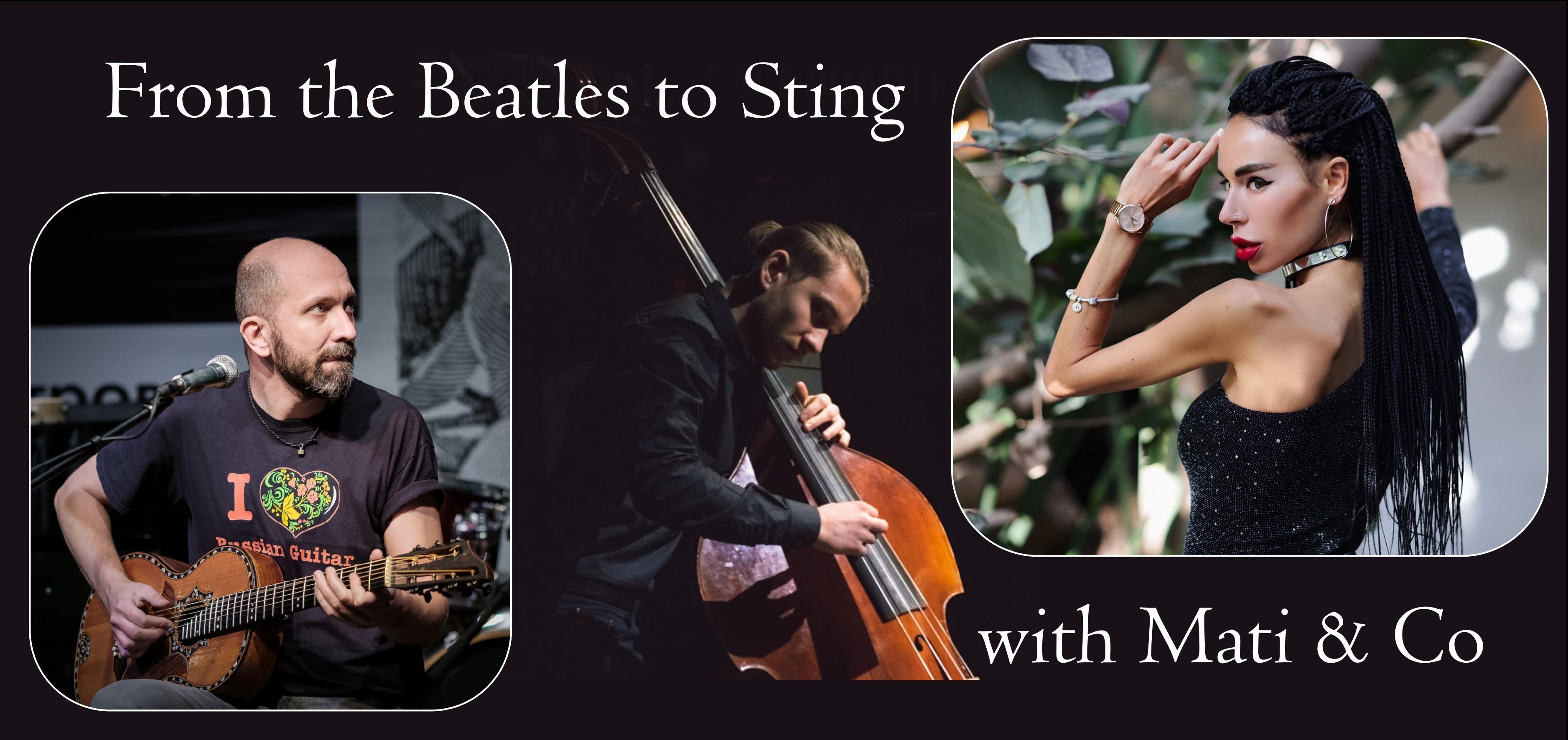 "From the Beatles to Sting" with Masha Mati & Vanya Zhuk's band