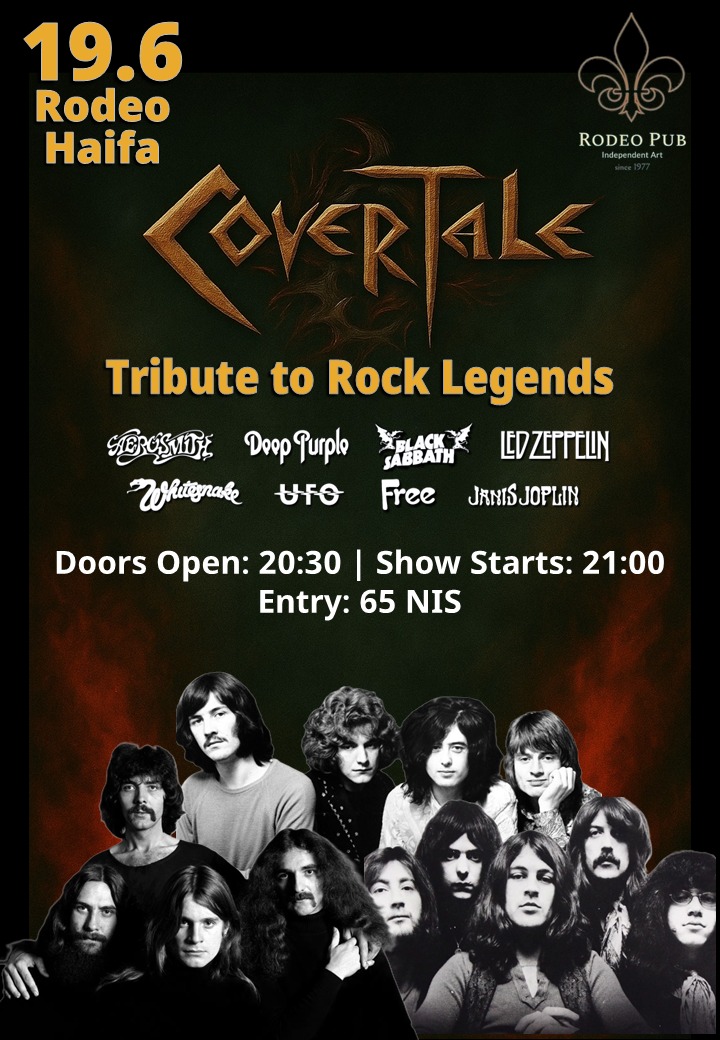 Cover Tale Rock Band - Tribute to Rock Legends at Rodeo