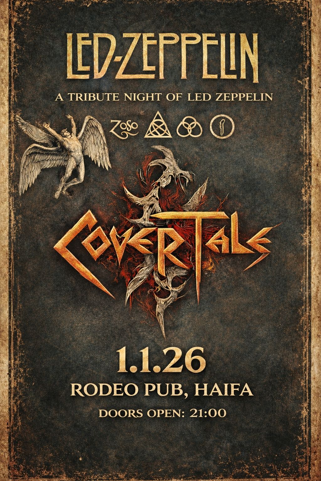 Tribute to Led Zeppelin with CoverTale Rock Band