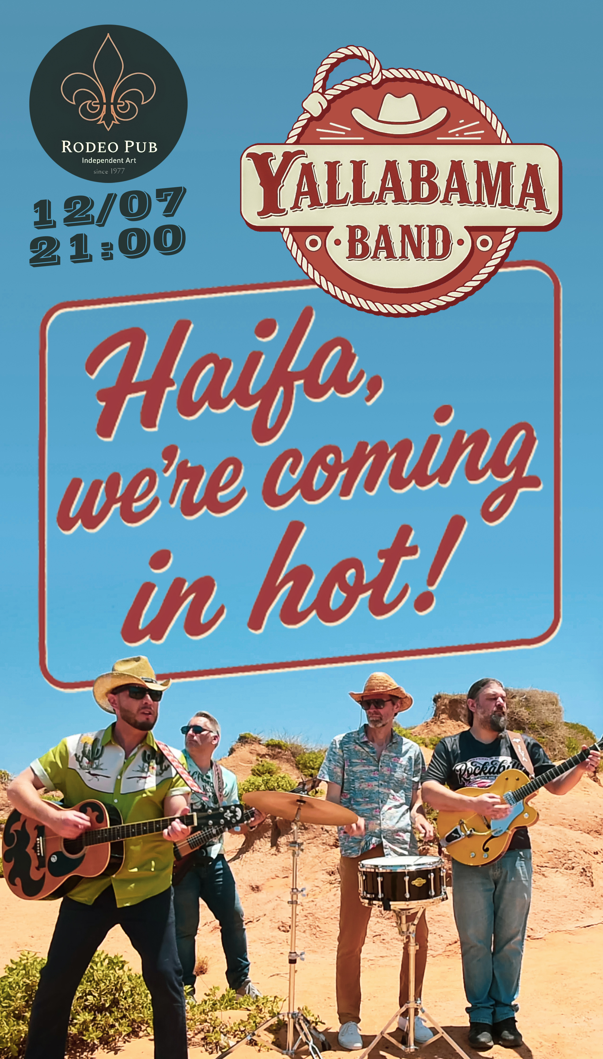 Yallabama Band at Rodeo - Rockabilly and Western Rock'n'Roll