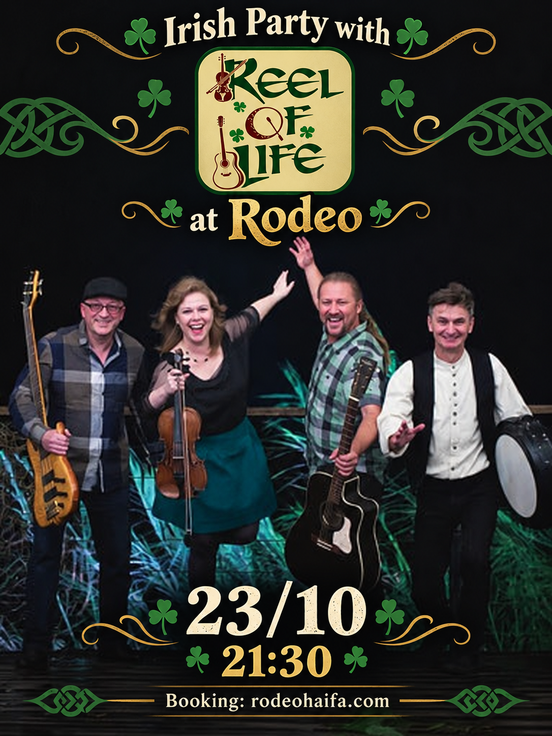Irish Party with Reel of Life