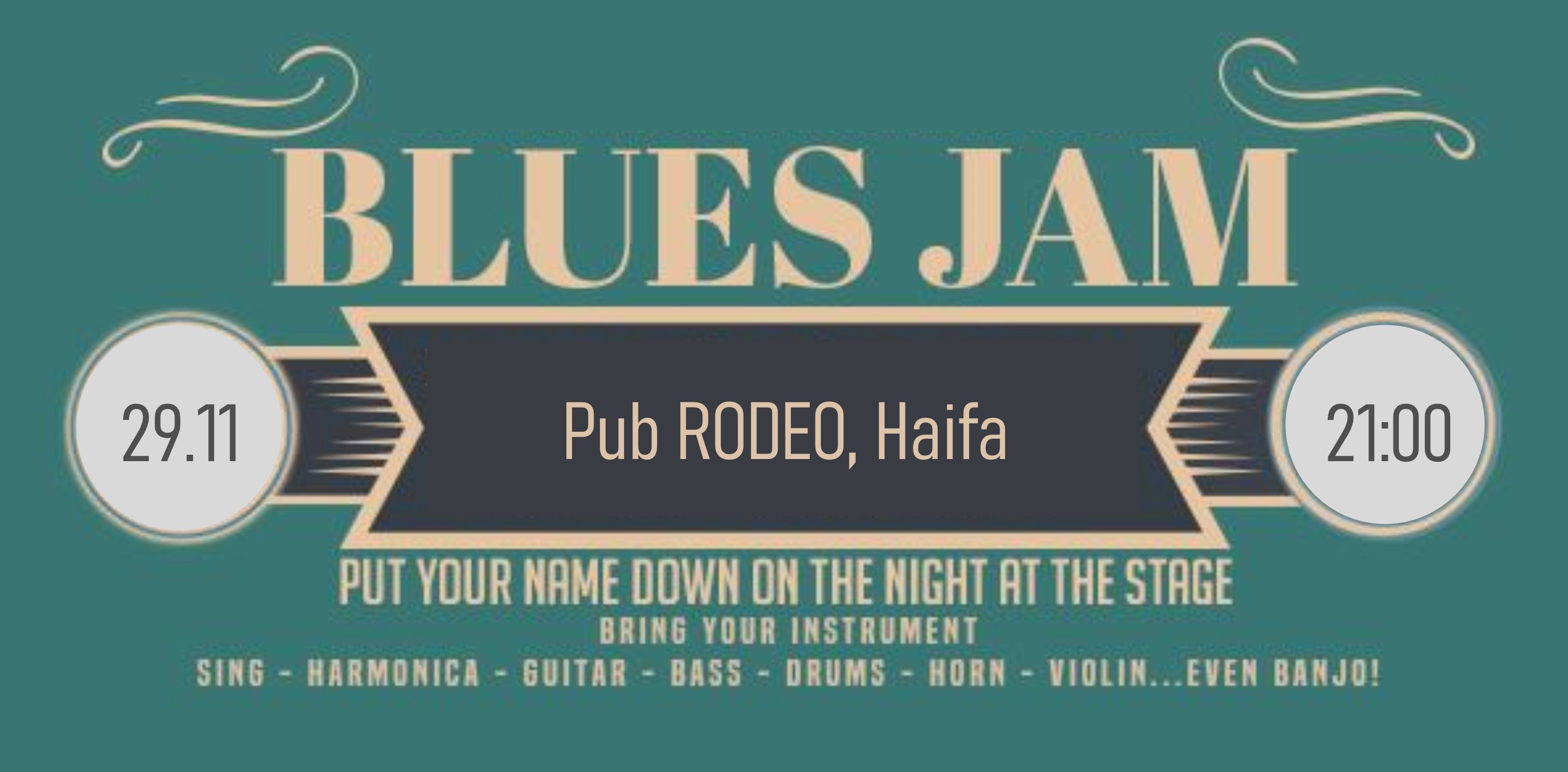 Blues Jam session at Rodeo