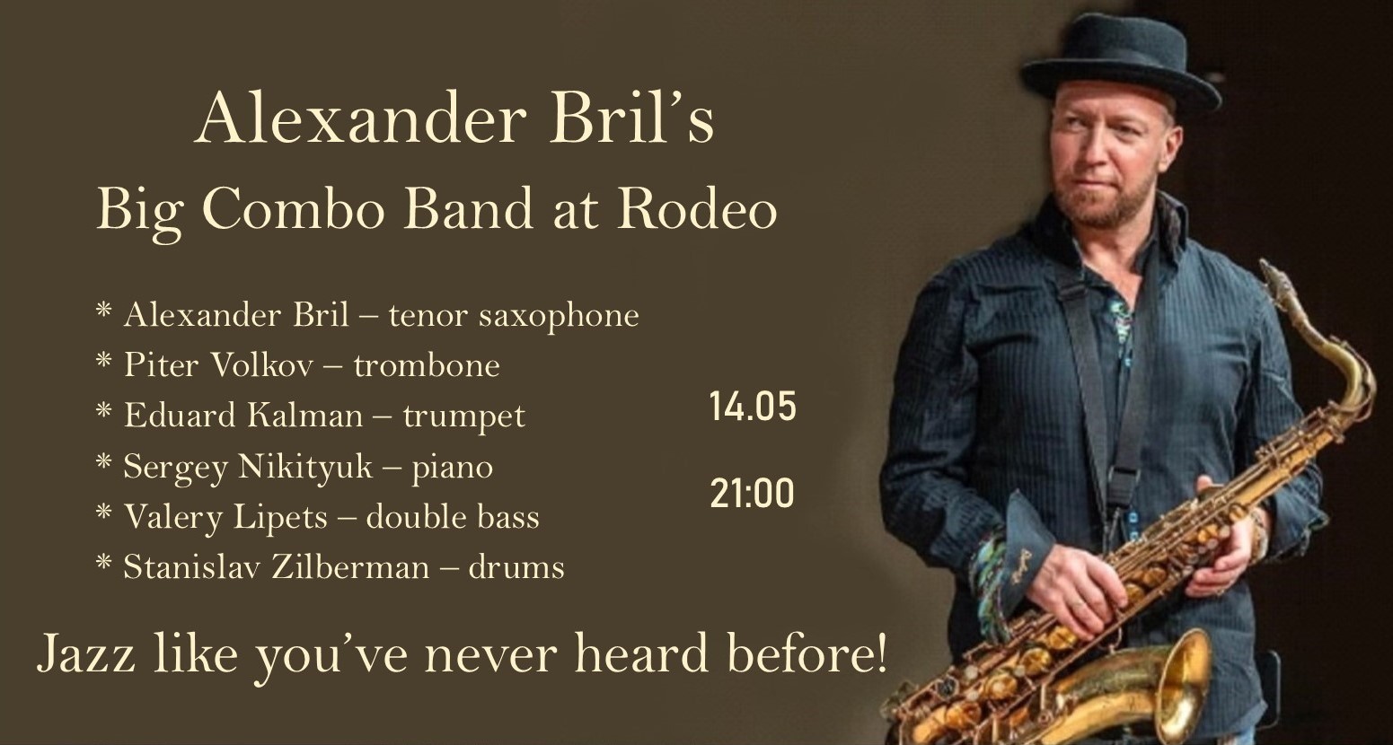 Alexander Bril's Big Combo Band at Rodeo