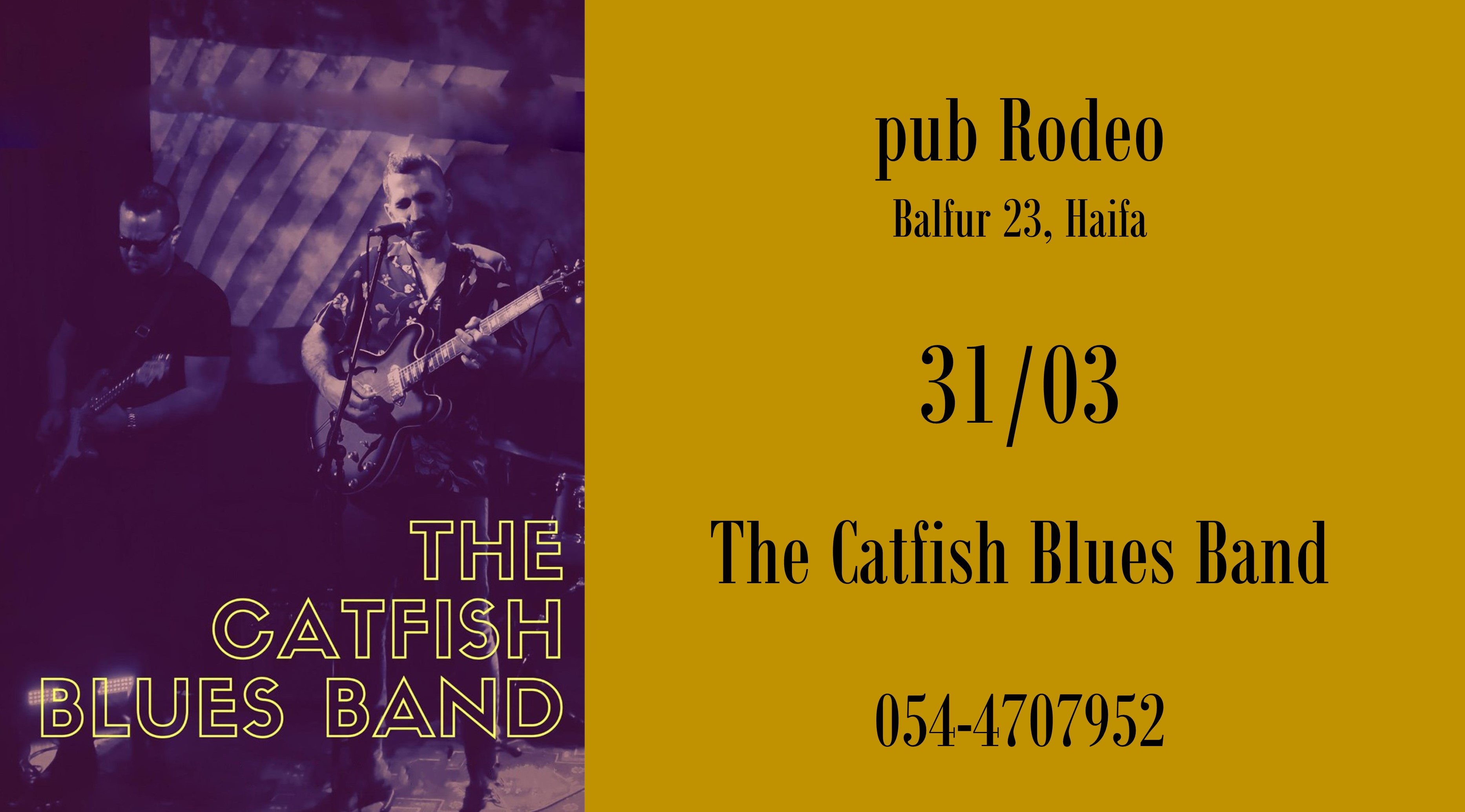 The Catfish Blues Band at Rodeo