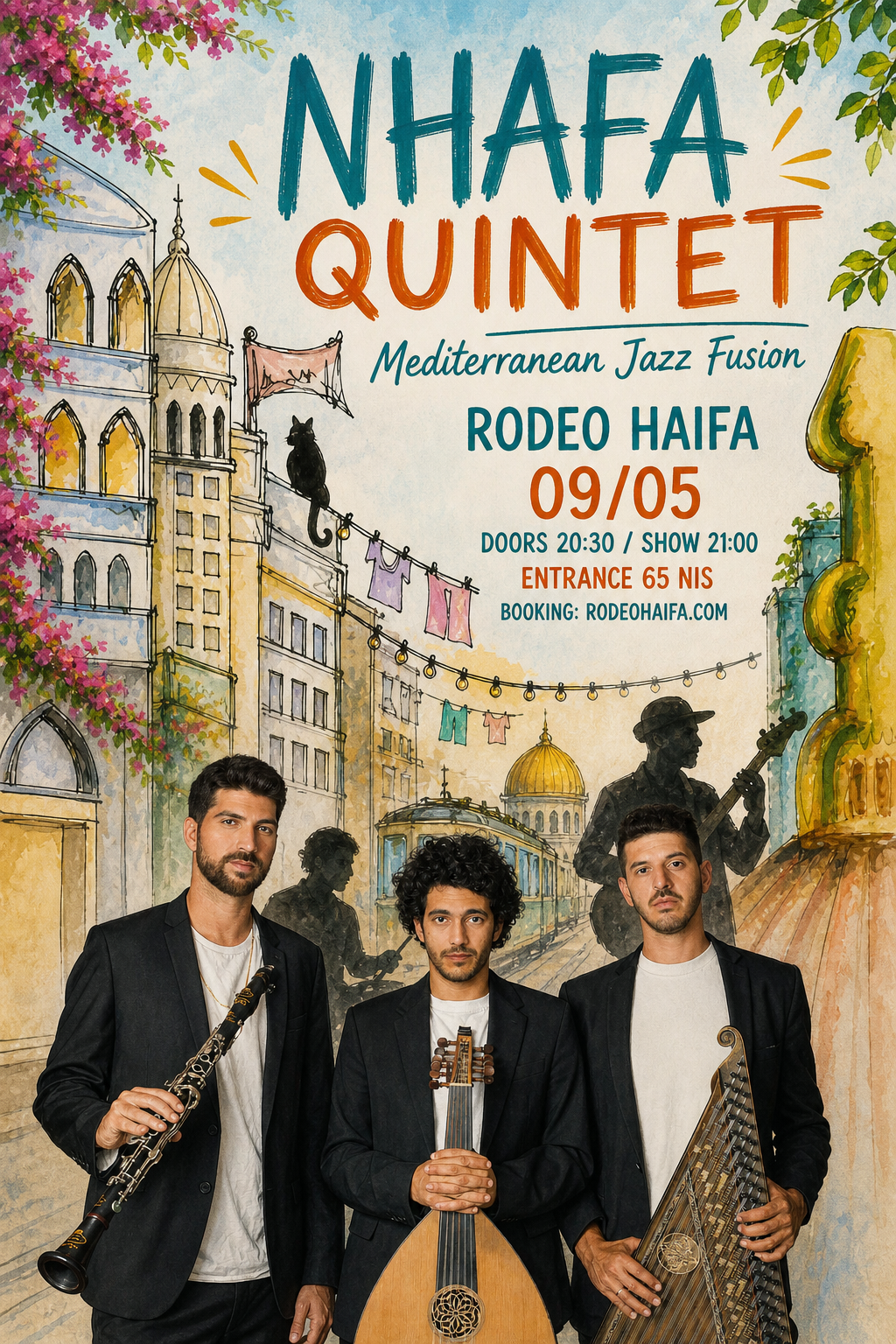 NHAFA QUINTET - Mediterranean Jazz Fusion