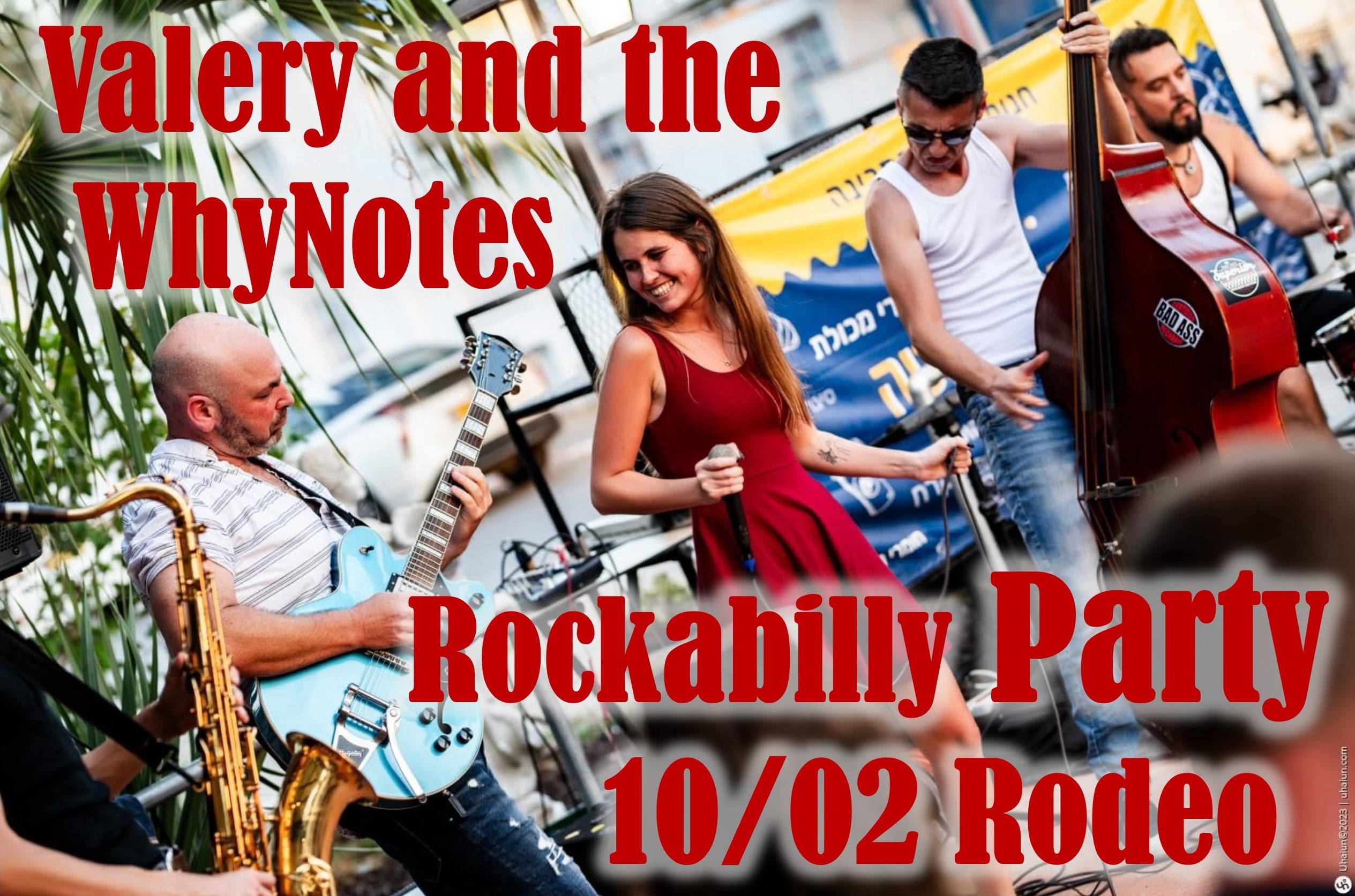 Rockabilly Party at Rodeo with "Valery and theWhyNotes"